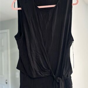 Vince Camuto Black Sleeveless Top